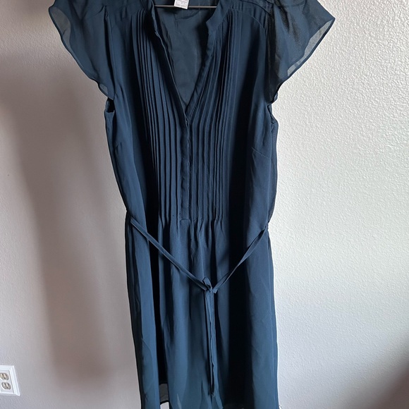 H&M Dark Blue Midi Dress - Picture 1 of 6